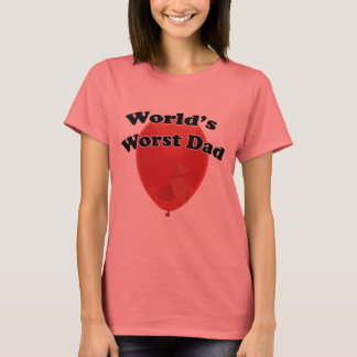 De ergste vader ter wereld t-shirt