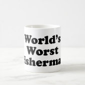 De ergste visser ter wereld koffiemok (Center)