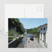 De Erie Canal-ansichtkaart Briefkaart (Voorkant / Achterkant)