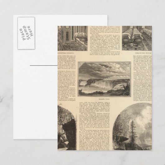 De Erie Railway Briefkaart (Voorkant / Achterkant)