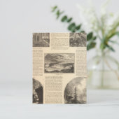 De Erie Railway Briefkaart (Staand voorkant)