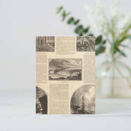 De Erie Railway Briefkaart (Staand voorkant)