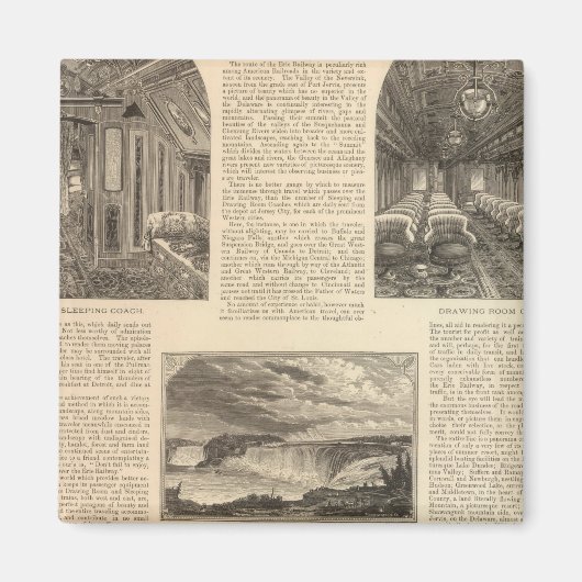 De Erie Railway Magneet (Voorkant)