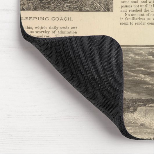 De Erie Railway Muismat (Hoek)