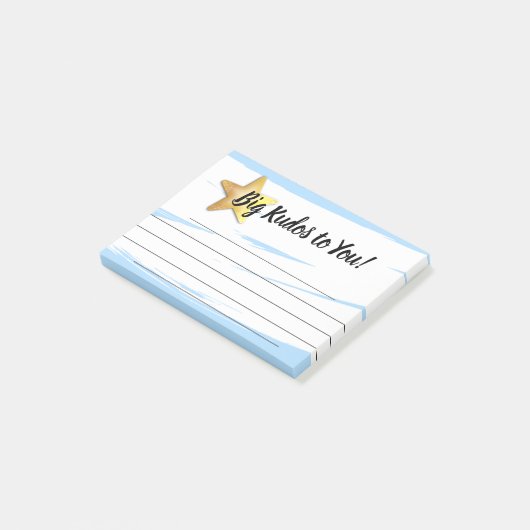 De erkenning van de werknemer na de toekenning van post-it® notes (Schuin)