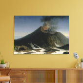 De Eruptie van Etna Canvas Afdruk (Insitu (Woonkamer))