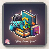 "De ervaring van Edutainment" Bier Onderzetter (Voorkant)