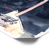 De ervaringen van voetgangers in de Verenigde Stat Poster (Hoek)