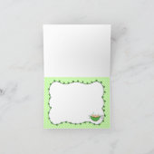 De erwt in Mijn Drietallen van de Peul dankt u Bedankkaart (Binnen)