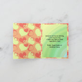 De erwten zijn Mijn Valentijn Feestdagen Kaart (Binnen)