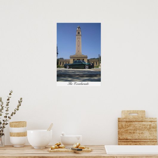 De Escalarado Poster (Keuken)