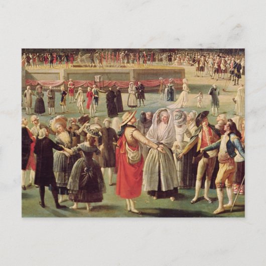 De escent van de Montgolfier-ballon Briefkaart (Voorkant)