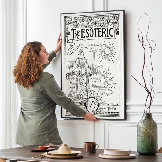 De esoterie van Hiram Erastus Butler Poster