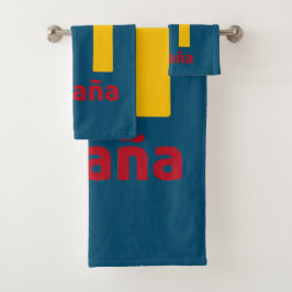 - de España Bad Handdoek