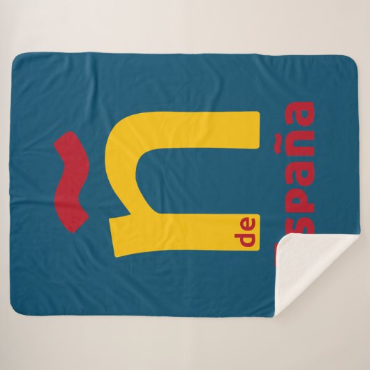 - de España Sherpa Deken (Voorkant (horizontaal))