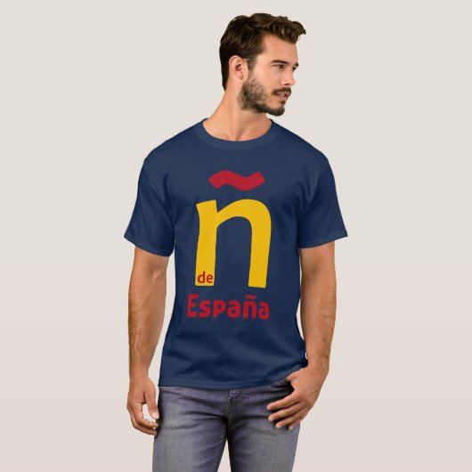 - de España T-shirt (Voorkant volledig)