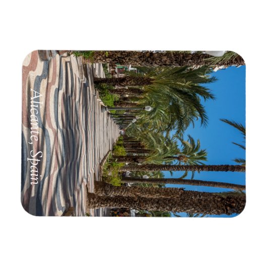 De Esplanade, Alicante, Spanje Magneet (Horizontaal)