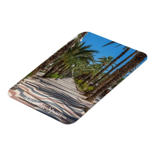 De Esplanade, Alicante, Spanje Magneet (Linkerzijde)