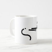 De Essential Cat - Designer mok voor het kattenlie (Voorkant links)