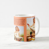 De Essential Essex Girl Picnicker's Pantry Potful Koffiemok (Voorkant rechts)