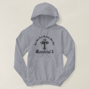 De Essentials 3 Collectie Liefde en Angst Hoodie
