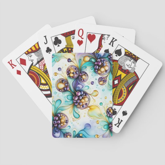 De essentie van Blueberry Standard Pokerkaarten (Achterkant)