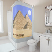 De essentie van de farao – piramide douchegordijn (In situ)