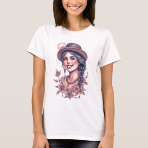 De essentie van de vrouw: genade, kracht en schoon t-shirt