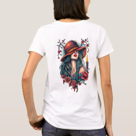 De essentie van de vrouw: genade, kracht en schoon t-shirt