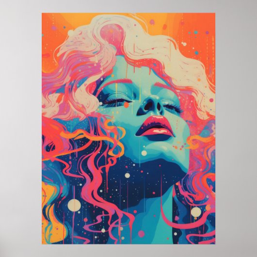 De essentie van een levendige vrouw poster (Voorkant)