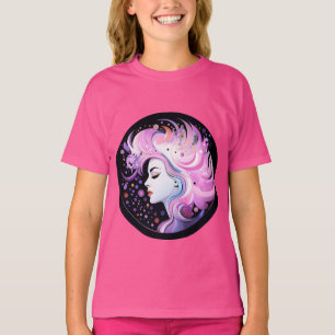 "De Essentie van Elegantie" Vrouwelijke Schoonheid T-shirt