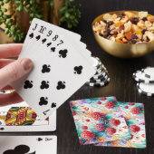 De essentie van framboos pokerkaarten (Insitu)