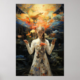 De essentie van het existentialisme: een boeiende  poster