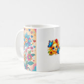 De essentie van het leven koffiemok (Voorkant links)