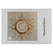 De essentie van Natuur" Snijplank (Voorkant)