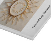 De essentie van Natuur" Snijplank (Hoek)