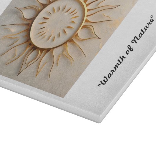 De essentie van Natuur" Snijplank (Hoek)