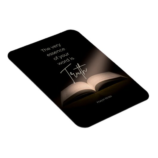 De essentie van uw woord is waarheid - Bijbel Magneet (Rechterzijde)