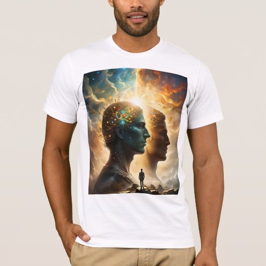 De essentie van verlichte Mannen T-shirt (Voorkant)