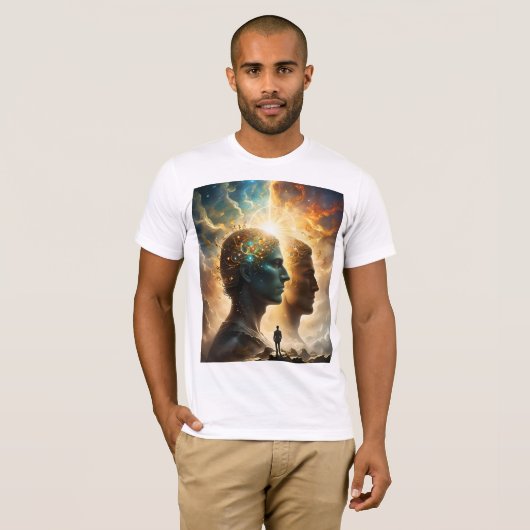 De essentie van verlichte Mannen T-shirt (Voorkant volledig)