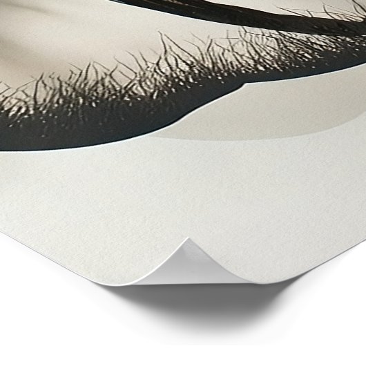 De essentie van wilde natuur poster (Hoek)