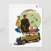 De Essex-four-door-sedan Briefkaart (Voorkant / Achterkant)