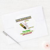 De estafette: Team Cool Runnings sticker (Envelop)