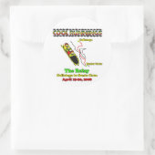 De estafette: Team Cool Runnings sticker (Tas)