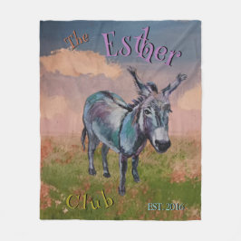DE ESTHER CLUB FLEECE DEKEN