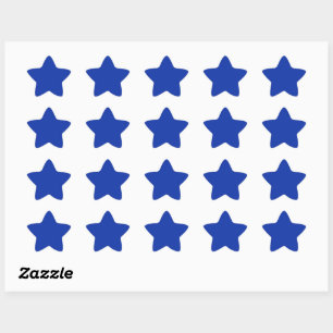De esthetiek van Egyptisch blauw Ster Sticker