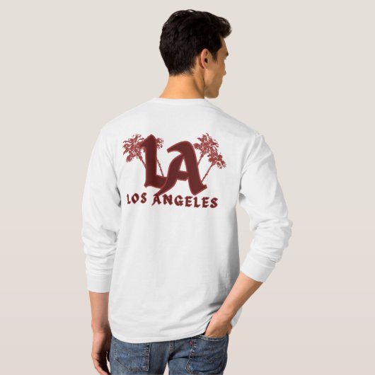 De esthetiek van Los Angeles City T-shirt (Achterkant volledig)