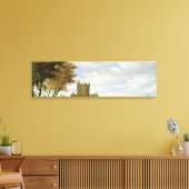 De estuarium met een kasteel canvas afdruk (Insitu (Woonkamer))