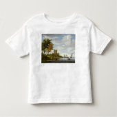 De estuarium met een kasteel kinder shirts (Voorkant)