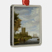 De estuarium met een kasteel metalen ornament (Rechts)